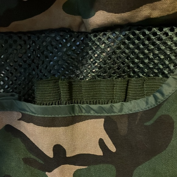 Game Winner Camo Mesh Vest w/Ammo Cargo Pockets & Rear Game Pouch Size Small/Med - Picture 4 of 6